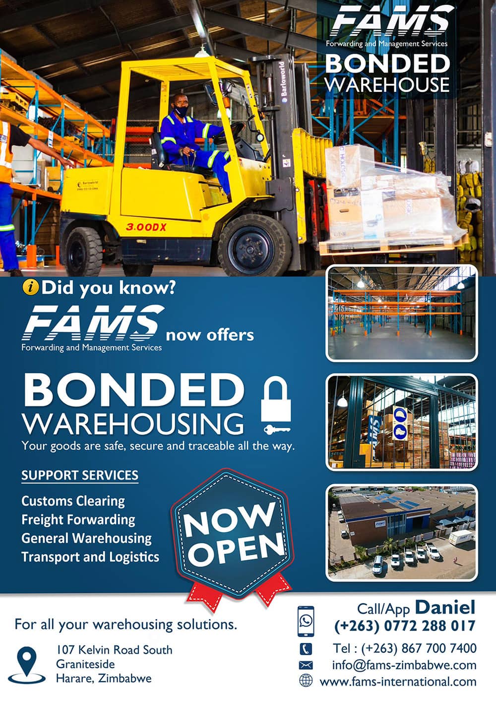 Bonded Warehousing FAMS Group